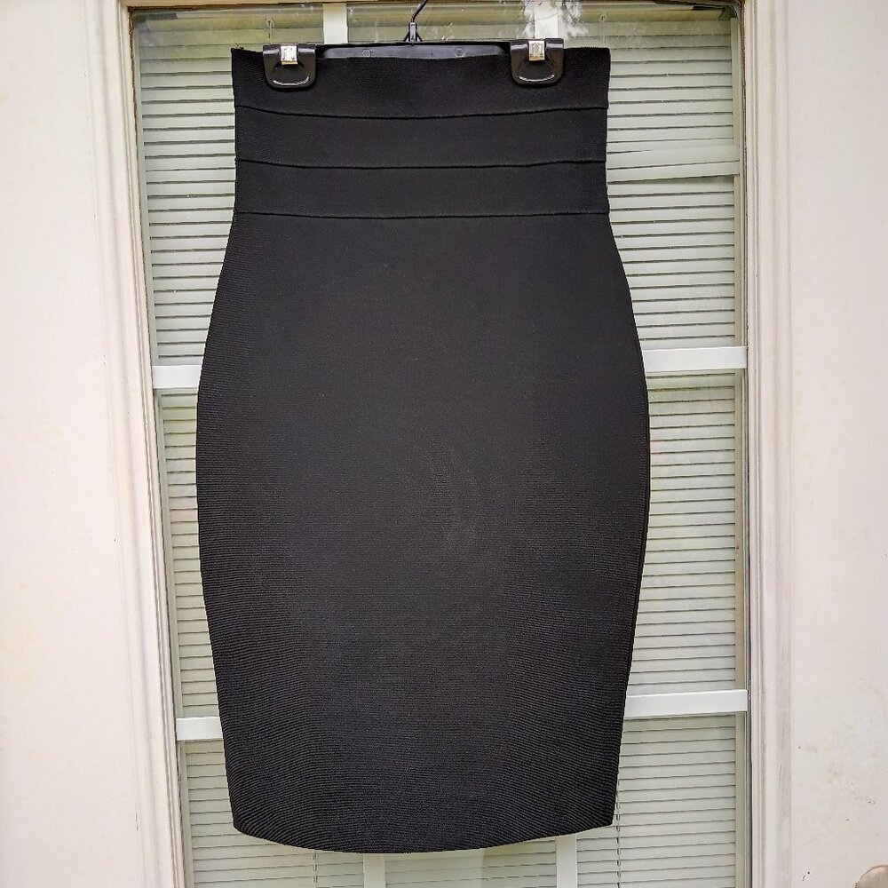 Bodycon Snatched Waist Hourglass Figure Midi Pencil Skirt
